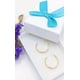 thumbnail image 2 of Aros Sin Perforacion Argollas Huggies relieve ovalos Clip Invisible, 2 of 3