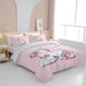 thumbnail image 5 of Purple Unicorn Full Bedding Set for Kids Boys Girls Glitter Galaxy Unicorn Duvet Cover 3 Piece Space Unicorn Comforter Cover, 5 of 5