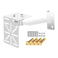 Magideal - Soporte Para Cámara, Soporte Para Cámara De Vigilancia, Soporte De Pared, Soporte Universal Para Cámara De Seguridad Fabricado En Acero Para Una Fácil Montaje En Poste Vertical