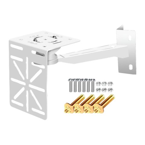 Magideal - Soporte Para Cámara, Soporte Para Cámara De Vigilancia, Soporte De Pared, Soporte Universal Para Cámara De Seguridad Fabricado En Acero Para Una Fácil Montaje En Poste Vertical