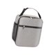 thumbnail image 1 of Bolsa De Almuerzo Con Asa Y Bolsillo Para Botella, Impermeable, Para Playa, Camping, Color Blanco Y Gris, 1 of 5
