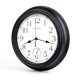 thumbnail image 3 of Reloj para exteriores Crosstime, resistente al agua, 40 cm, con termómetro, color bronce, 3 of 7