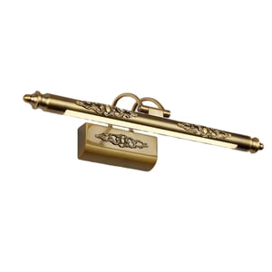 Ioensy - Lámpara De Espejo De Maquillaje De Estilo Vintage, Luz De Montaje En Pared Para Pasillo, Escalera De Casa, Blanco Cálido