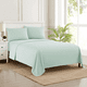 thumbnail image 2 of Sabanas lujo serie 1800 1 plaza color menta 3Angeli, 2 of 3