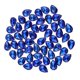 thumbnail image 2 of 50 piezas de perlas de cristal adornos bricolaje coser artesanías zafiro, 2 of 5