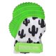 thumbnail image 1 of Mordedera tipo manopla Munch Mitt verde con cactus de silicona, 1 of 8