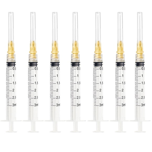 Jeringa VIDDEL 3 ml 25G 38 mm Luer Lock 100 piezas