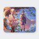 thumbnail image 1 of Mousepad 20x24 Cm - Diseño Frieren & Himmel: Blue Petals Memory, 1 of 2
