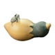 thumbnail image 2 of Mini Escultura Para Mascotas De Té De Arcilla Púrpura, Artesanías Para Mascotas, Para Gabinete De Estante Para El Hogar B, 2 of 3