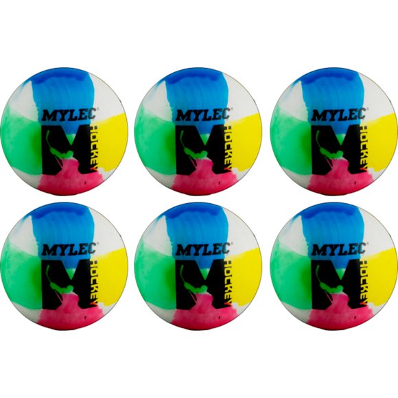 Pelotas de Hockey Mylec No Rebotan Duraderas Paquete de 6