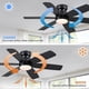 thumbnail image 3 of Ventilador de Techo Kviflon de 46 Pulgadas, 6 Aspas, Luz LED y Control Remoto, 3 of 3