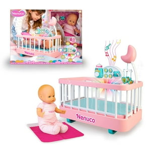 Cuna Con Muñeca Nenuco Good Sleep De 14 Pulgadas Con Acceso.