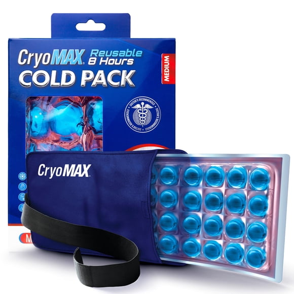 Medio de terapia de frío reutilizable Cold Pack Cryo-Max para 8 horas