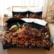 thumbnail image 1 of Juego de ropa de cama Speciality Spices de 3 piezas con funda nórdica de microfibra estampada artísticamente y cremallera., 1 of 3