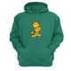 thumbnail image 1 of Polerón Canguro Garfield Verde Aguamarina Talla L Unisex, 1 of 3