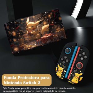Syjupy - Funda Protectora Compatible Con Nintendo Switch 2, Funda Rígida Y Delgada Acoplable Para Consola Y Mandos Joy Con