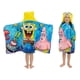 thumbnail image 1 of Toalla con capucha Franco Kids para baño y playa, Bob Esponja, 1 of 6