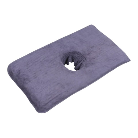 Ioensy - Toalla De Mesa De Masajes Para Salón, Cubierta Reutilizable, Suministros De Masajes Para Camilla De Masajes, Color Gris