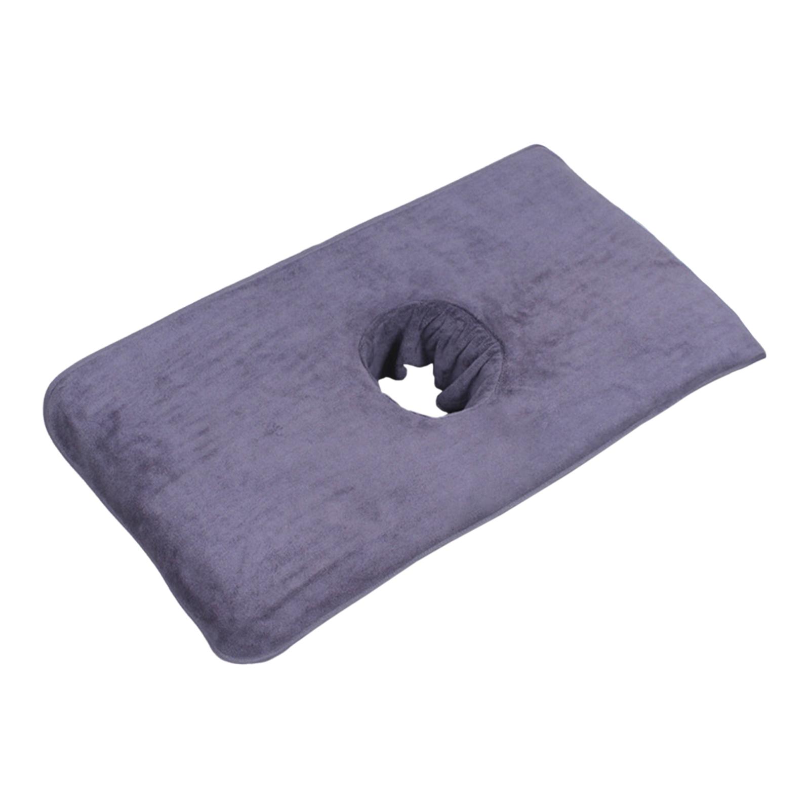 Ioensy - Toalla De Mesa De Masajes Para Salón, Cubierta Reutilizable, Suministros De Masajes Para Camilla De Masajes, Color Gris