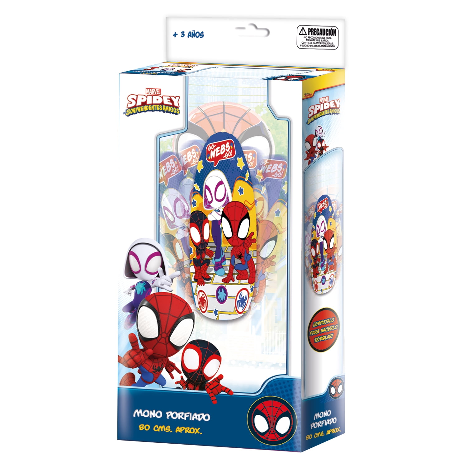 Mono Porfiado 80 Cm Spidey Marvel