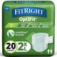 thumbnail image 1 of Pañales para adultos FitRight Extra+ OptiFit Heavy Absorbency 2XL, 1 of 6