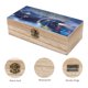 thumbnail image 3 of El Expreso Polar Caja Organizadora de Madera Rústica - Caja Decorativa Multifuncional para Escritorio, Hogar, Oficina, Joyas y Manualidades, 3 of 6