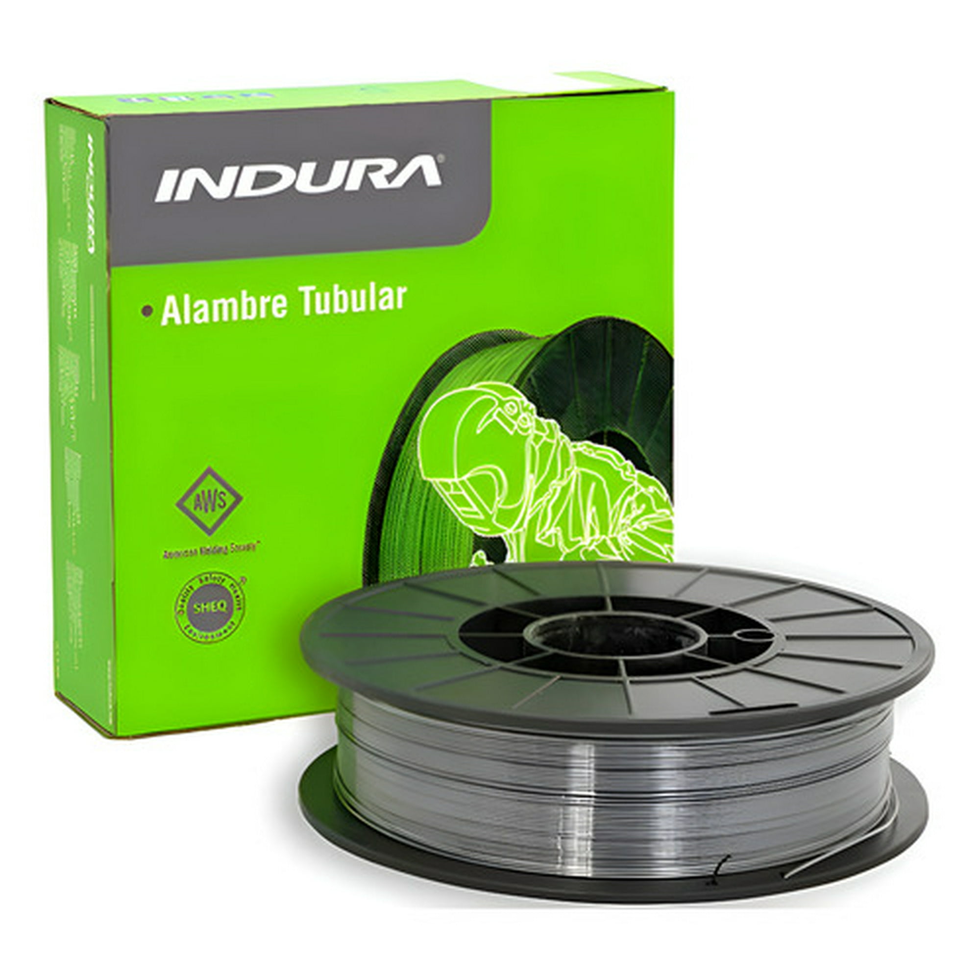 Alambre Tubular Flux E71t-gs 5kg 0.8mm Indura Verde
