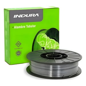 Alambre Tubular Flux E71T-Gs 5Kg 0.8Mm Indura Verde