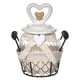 thumbnail image 1 of Envase Decorativo C/Tapa Campiña 2 Piezas, 1 of 4