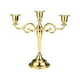 thumbnail image 5 of Candelabro Retro De 3 Brazos Para Hotel, Aniversario, Regalo De Inauguración De La Casa, Dorado, 5 of 5