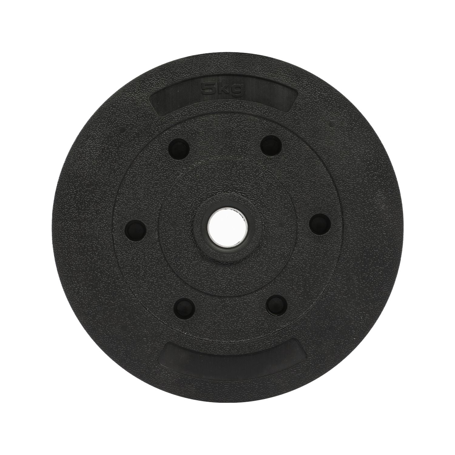 Atletis - Disco De Cemento 5 Kg Para Barra Pvc Negro