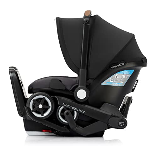 Combo de asiento infantil y cochecito Evenflo Shyft DualRide