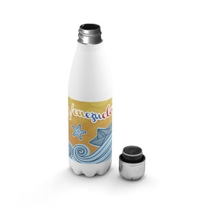 Creango - Botella Agua Termica Venezuela 6 De Acero Inoxidable