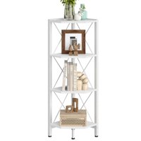 Estante De Esquina Choezon Tcj14Wb Vertical De 4 Niveles, Blanco