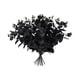 thumbnail image 5 of 10 hojas de eucalipto artificiales de Halloween, ramas negras resistentes, decoración del hogar para fiestas, bodas, arreglos florales al aire libre, 5 of 5