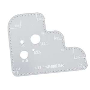 Bothyi - Herramienta De Posicionamiento De Cuero Para Artesanía A Mano, Herramienta De Bricolaje, Trabajo Hecho A Mano, Artesanía De Bricolaje, 3,38Mm