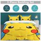 thumbnail image 5 of Pi-ka-chu Bed Duvet Cover Microfiber Bedding Sets 3D Printed Lightweight 3 Piece Comforter Sets for Kids Boys Girls, 5 of 5