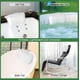 thumbnail image 5 of Almohadilla para Jacuzzi 2-Pack Reposacabezas Universal para Spa al Aire Libre, 5 of 6
