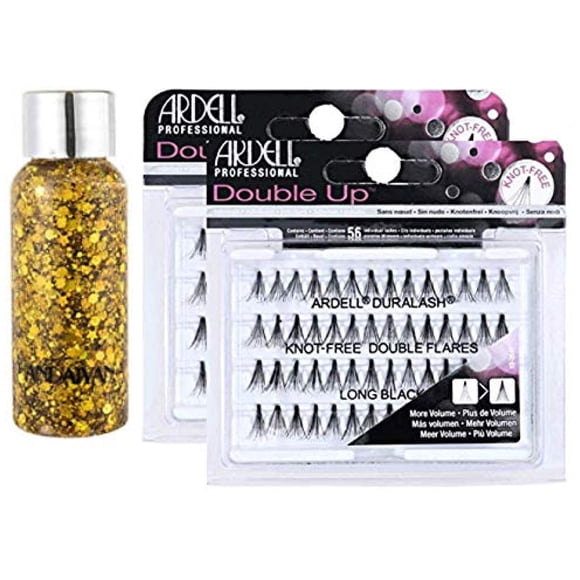Eyelashes Ardell Double Up Duralash Flare Long Black x56