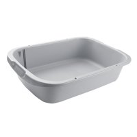 Ioensy - Bandeja De Arena Para Mascotas Caja De Arena Para Gatos Con Parte Superior Abierta Lados Altos Para Gatos De Interior Hamsters Gris 52X35X12Cm