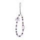 thumbnail image 1 of Cordón Para Teléfono Con Cuentas, Adorno Para Bolso, Llavero, Pulsera Bonita, Llavero Con Lazo Morado, 1 of 5