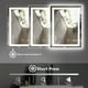 thumbnail image 3 of Espejo LED para baño Sweetcrispy, 36 x 24 pulgadas, antivaho, 3 of 3