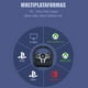 thumbnail image 4 of Volante Palanca Y Pedales Videojuegos Pxn V9 Ps4 Xbox PC, 4 of 5