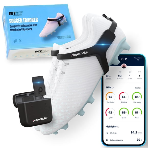 Tracker de fútbol Playermaker CITYPLAY con más de 25 métricas, talla mediana