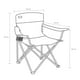 thumbnail image 3 of Silla Plegable Camping Acolchada Denver Azul Nat Geo, 3 of 7