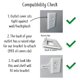 thumbnail image 3 of Estante Outlet Mount Genie Easy Outlet Shelf con capacidad de 1 kg, 3 of 8