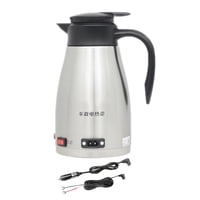 Magideal - Calentador De Café De Acero Inoxidable Hervidor Eléctrico Para Automóvil Taza Para Beber Taza Para Automóvil Tetera Portátil De Gran Capacidad Caldera 24V