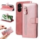 thumbnail image 5 of Funda con Cremallera para OnePlus Nord CE 3, Carcasa Cartera de Cuero PU con Soporte y Tarjetero, 5 of 6