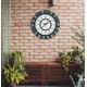 thumbnail image 4 of Reloj de patio iluminado para exteriores Bulova C3392 resistente a la intemperie, 4 of 6