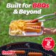thumbnail image 2 of Bandeja GoBig para Perros Calientes 28 x 20 cm Pack de 36 Descartable Roja, 2 of 6